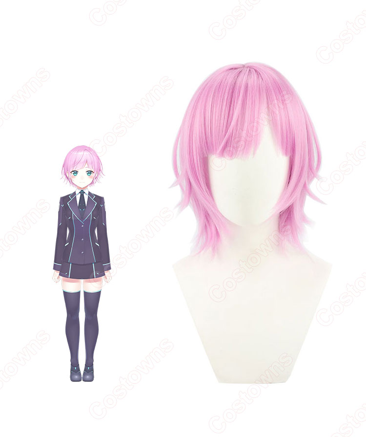 VTuber 夕陽リリ コスプレウィッグ 『にじさんじ』 耐熱かつら