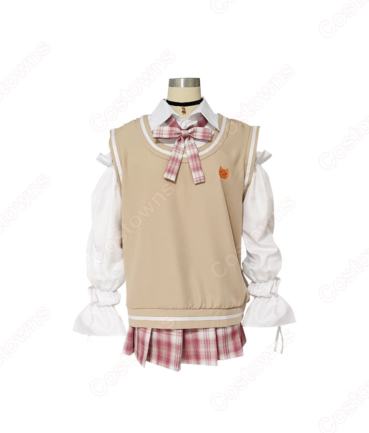 送料無料!! VTuber Hiiro 制服 コスプレ衣装 仮装 変装-2