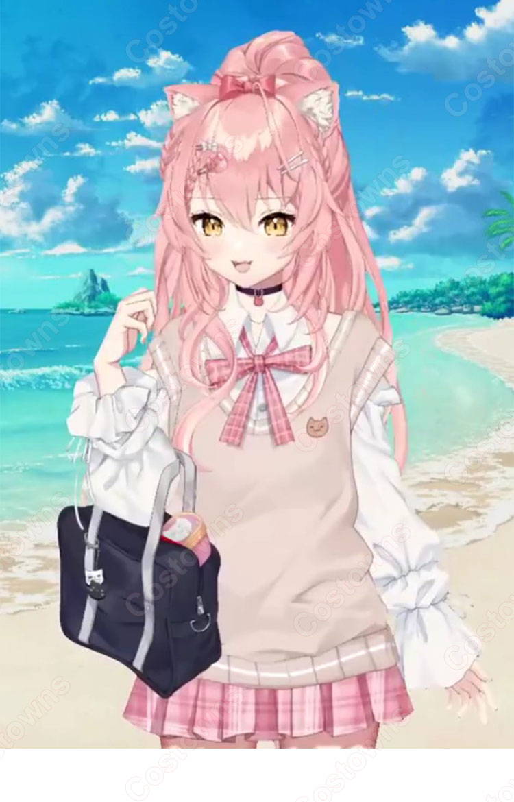送料無料!! VTuber Hiiro 制服 コスプレ衣装 仮装 変装-1