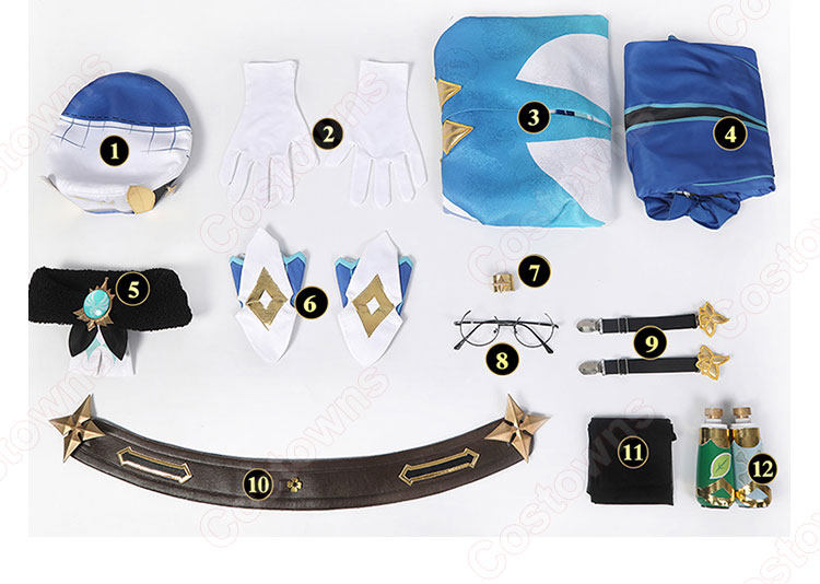 すくろーす コスプレ衣装 『原神』 無害の甘味 cosplay 仮装 変装-18