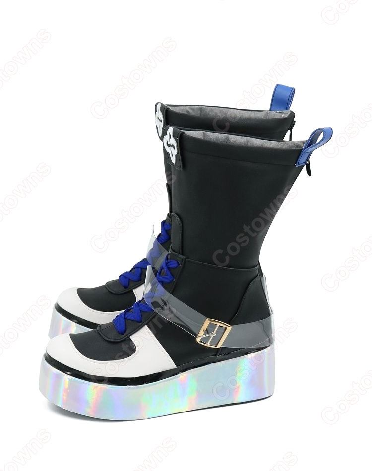 ミヅキ コスプレ靴 『アークナイツ』 コスプレ シューズ/ブーツ コスプレ用 道具 男女兼用-4