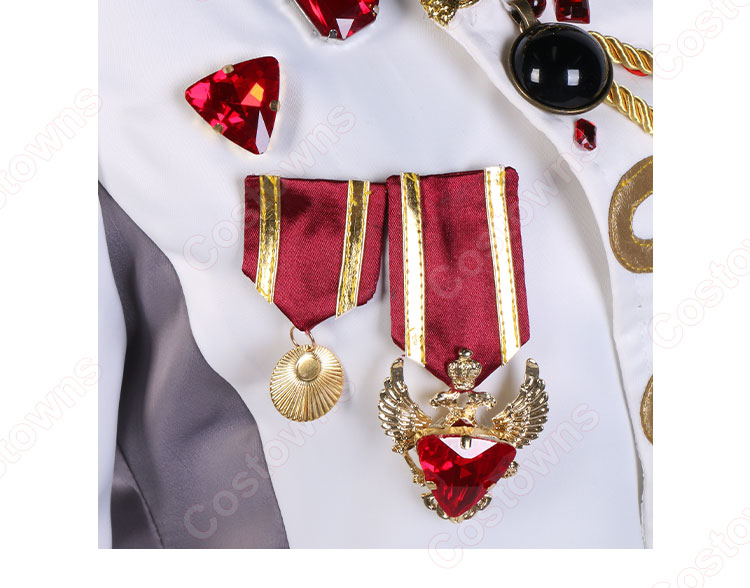 VTuber ChroNoiR 『UP 2 YOU』 葛葉 コスプレ衣装 にじさんじ 1stフルアルバム ゲーマー吸血鬼 cosplay 仮装 変装-8