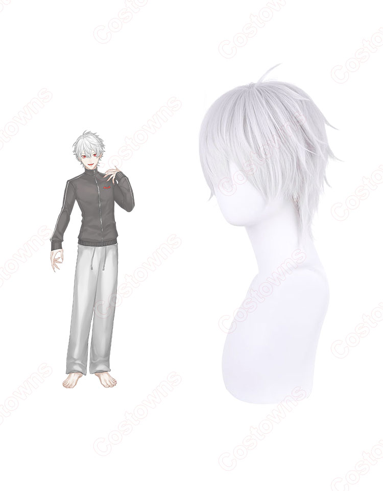 VTuber 葛葉 コスプレウィッグ にじさんじ ゲーマー吸血鬼 耐熱