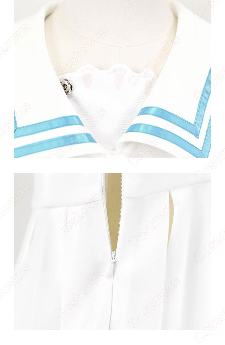 VTuber 兎田ぺこら セーラー服 コスプレ衣装 hololive