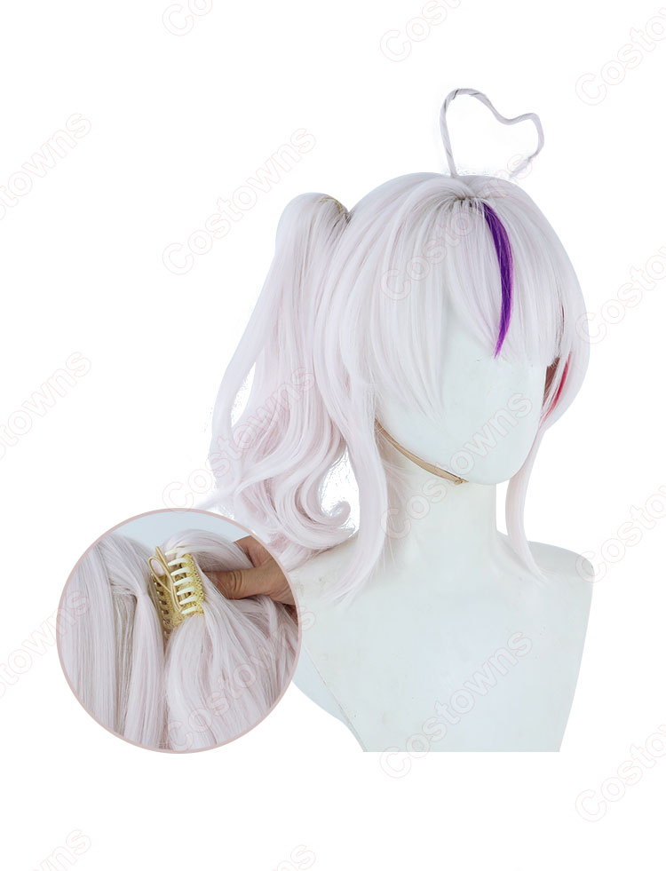 VTuber マリア マリオネット (Maria Marionette) コスプレウィッグ にじさんじ ILUNA 1年生 耐熱かつら cosplay wig 通販-6