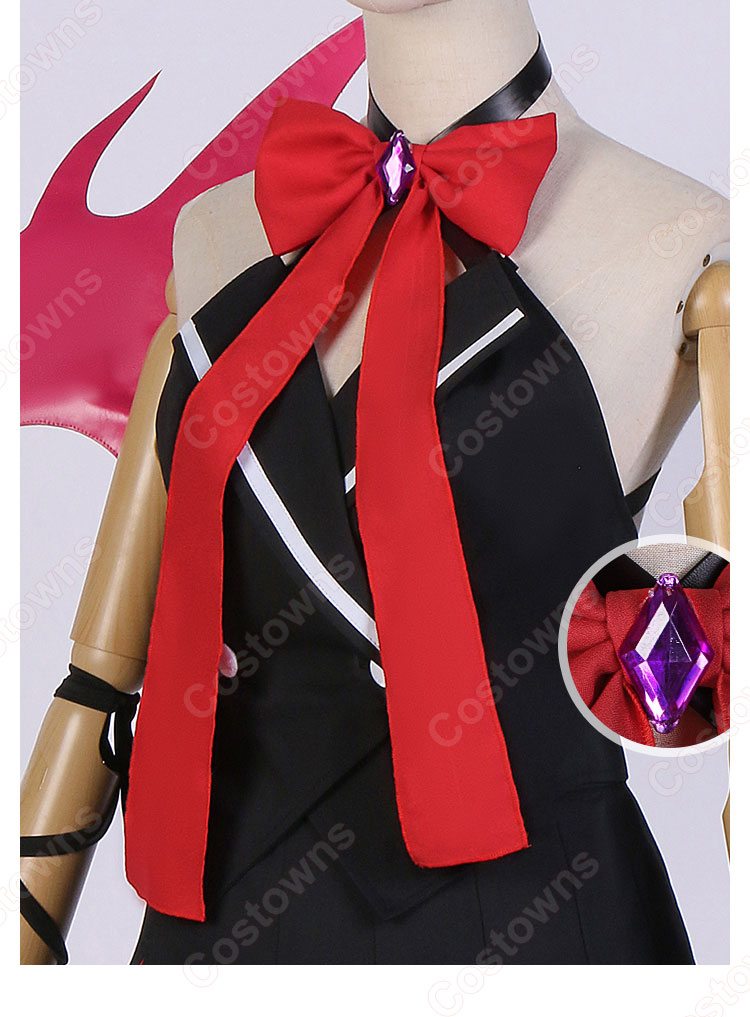 キサラ 悪魔 コスプレ衣装 アニメ Engage Kiss(エンゲージ・キス) cosplay 仮装 変装-7