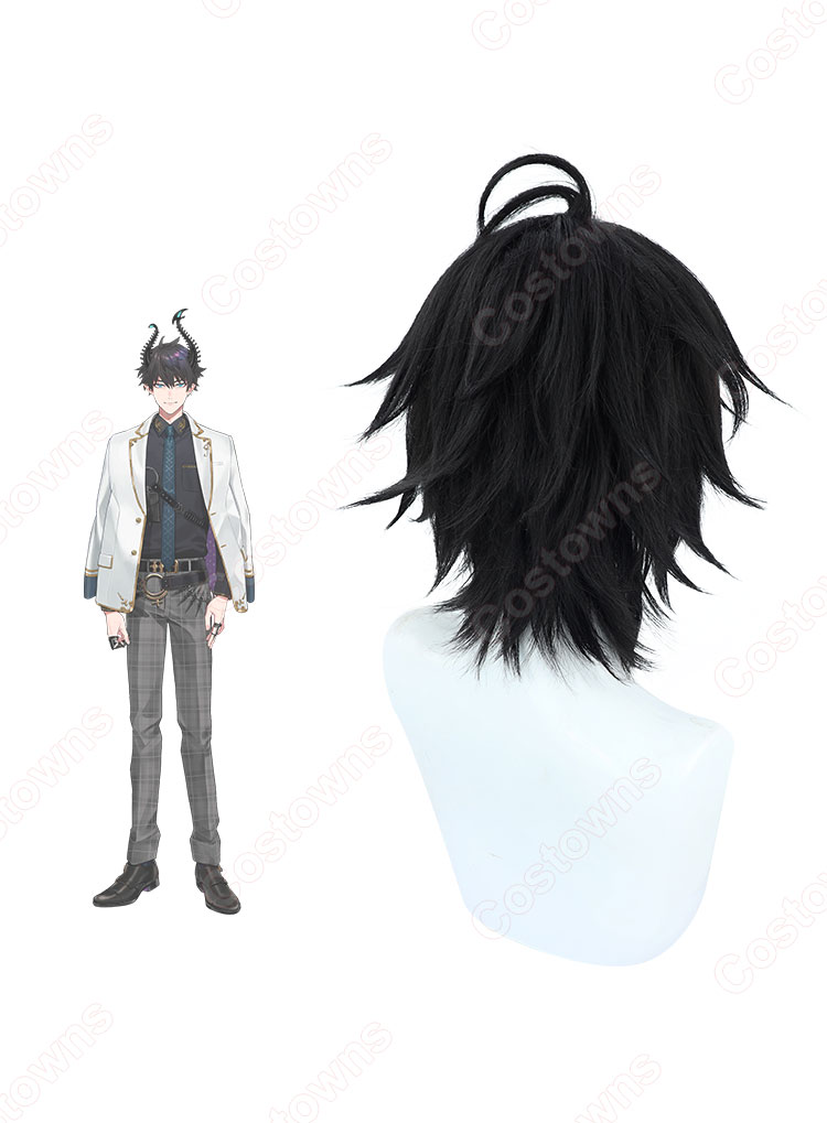 にじさんじ Ren Zotto (レン ゾット) コスプレウィッグ VTuber ILUNA 3年生 耐熱かつら cosplay wig 通販-4