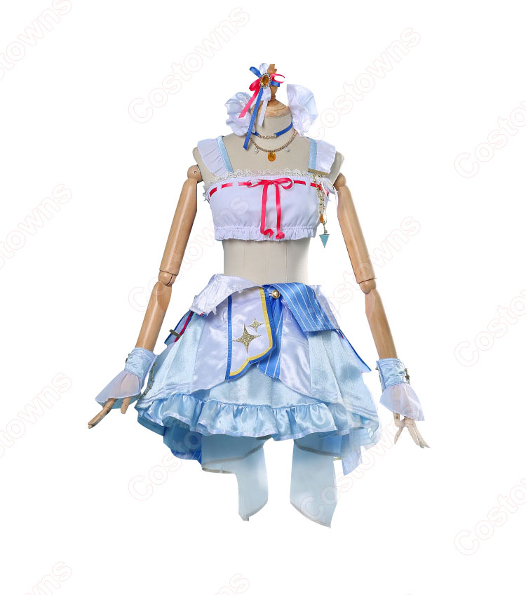 デレステ　太陽の絵の具箱　コスプレ衣装 デレステ 新衣装 「Go To Paradise」 コスプレ衣装 『アイドル