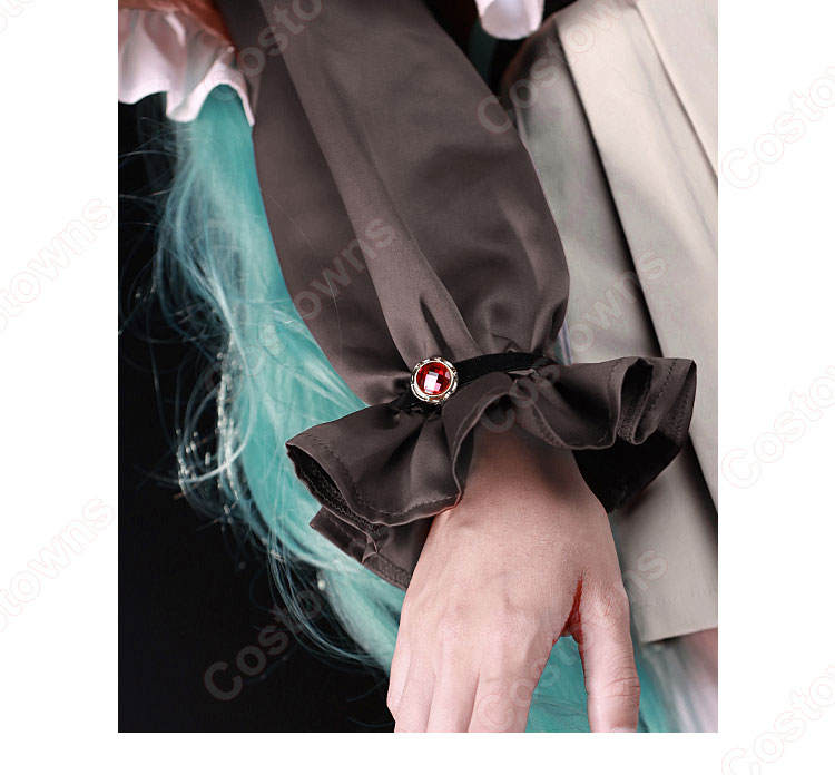 初音ミク(はつねミク)探偵ver コスプレ衣装-5