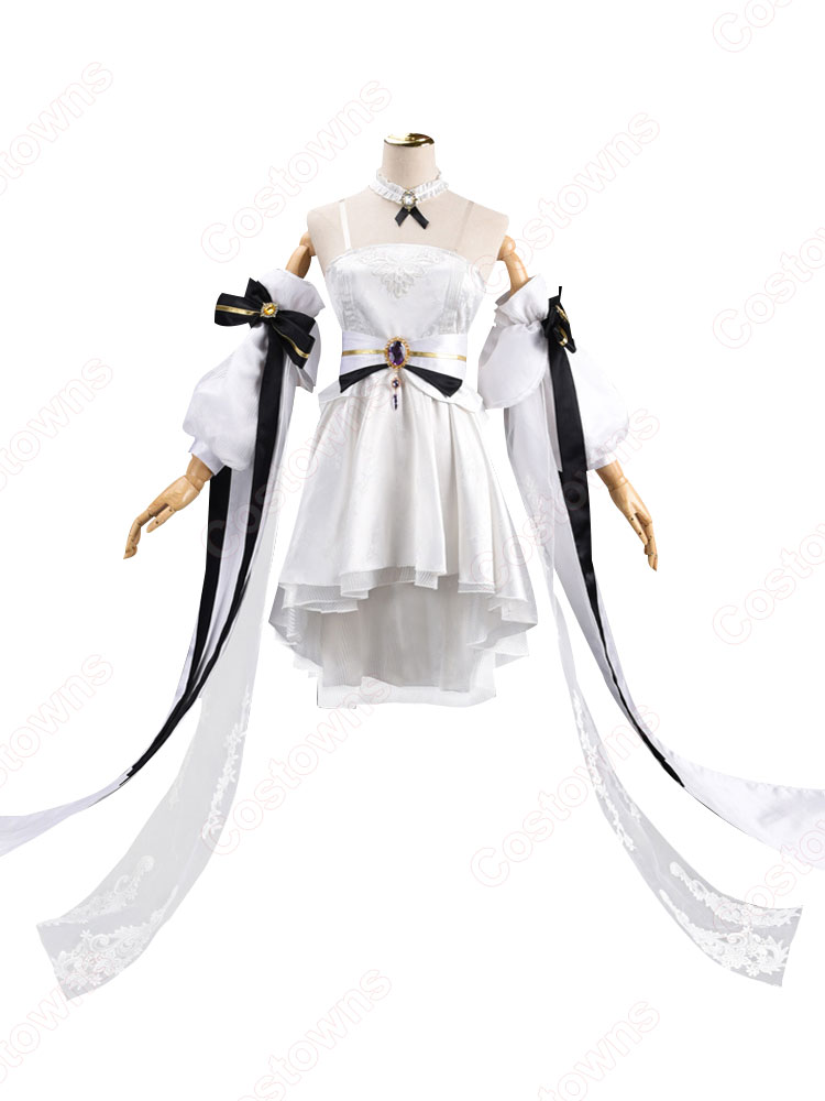アズレン ユニコーン 純白なる夢の誓い コスプレ衣装 アズールレーン 軽空母 ケッコン衣装 cosplay 仮装 変装-2