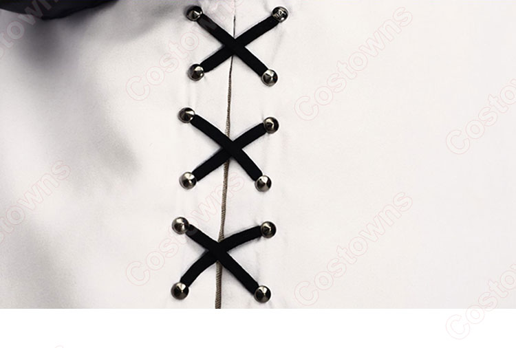 アークナイツ プラマニクス コスプレ衣装 尻尾 耳 セット ゲーム イェラグ cosplay 仮装 変装-10