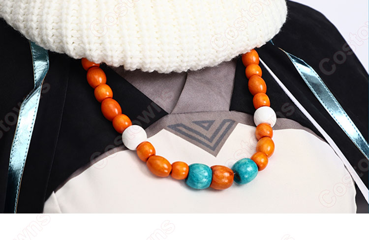 アークナイツ プラマニクス コスプレ衣装 尻尾 耳 セット ゲーム イェラグ cosplay 仮装 変装-5