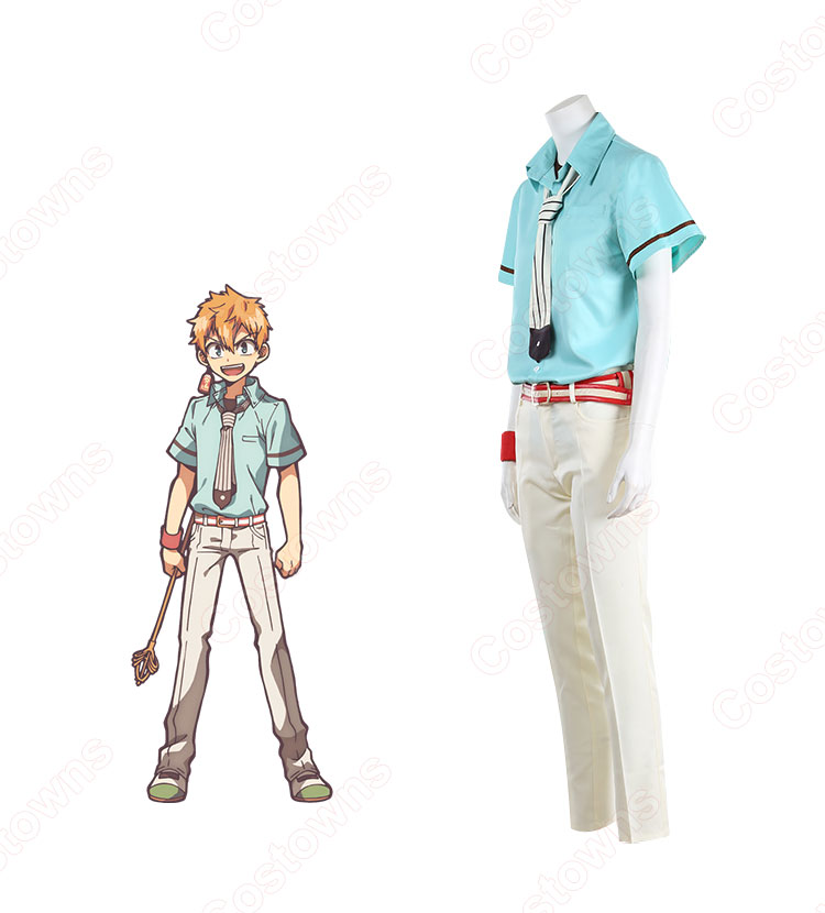 地縛少年花子くん 源光 コスプレ衣装 中学3年生 普段着 cosplay 仮装 変装-3