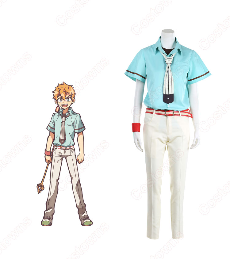 地縛少年花子くん 源光 コスプレ衣装 中学3年生 普段着 cosplay 仮装 変装-2