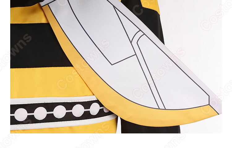 あんスタ! 天城燐音 椎名ニキ ハニービー衣装 コスプレ衣装 あんさんぶるスターズ!! スカウト!ハニービー 不労ハニービー 空腹ハニービー cosplay 仮装 変装-11