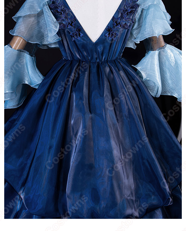 アイデンティティⅤ 血の女王(マリー) 夜の潮 コスプレ衣装 『IdentityV 第五人格』 ハンター cosplay 仮装 変装-9