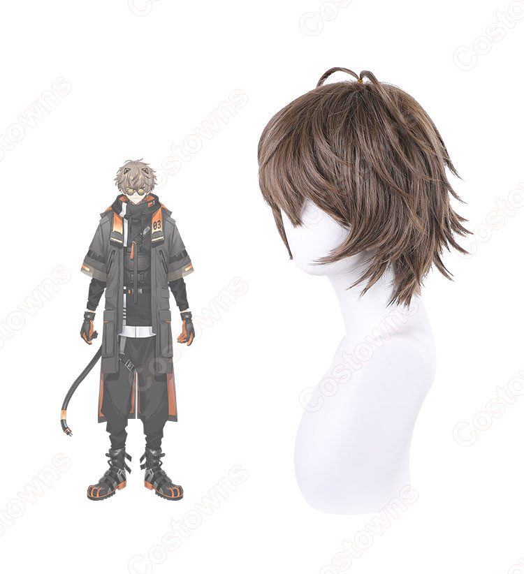 にじさんじ Alban Knox (アルバーン・ノックス) コスプレウィッグ VTuber 耐熱かつら cosplay wig 通販-3