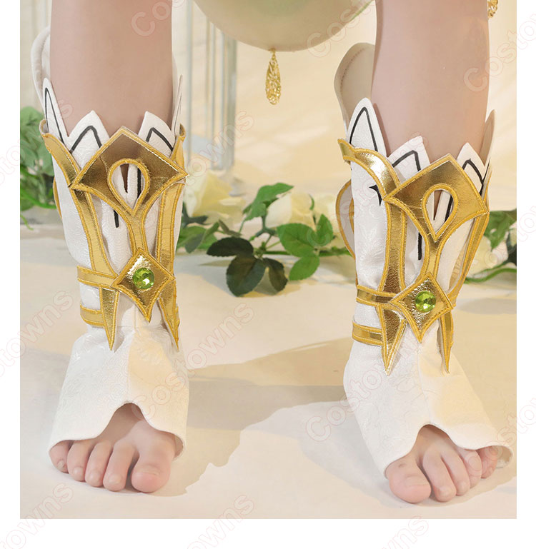 原神 謎の少女 ナヒーダ(Nahida ) 子供用 コスプレ衣装-13