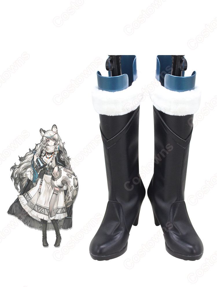 アークナイツ プラマニクス コスプレ靴 ゲーム イェラグ 巫女 コスプレ シューズ コスプレ用 道具-1