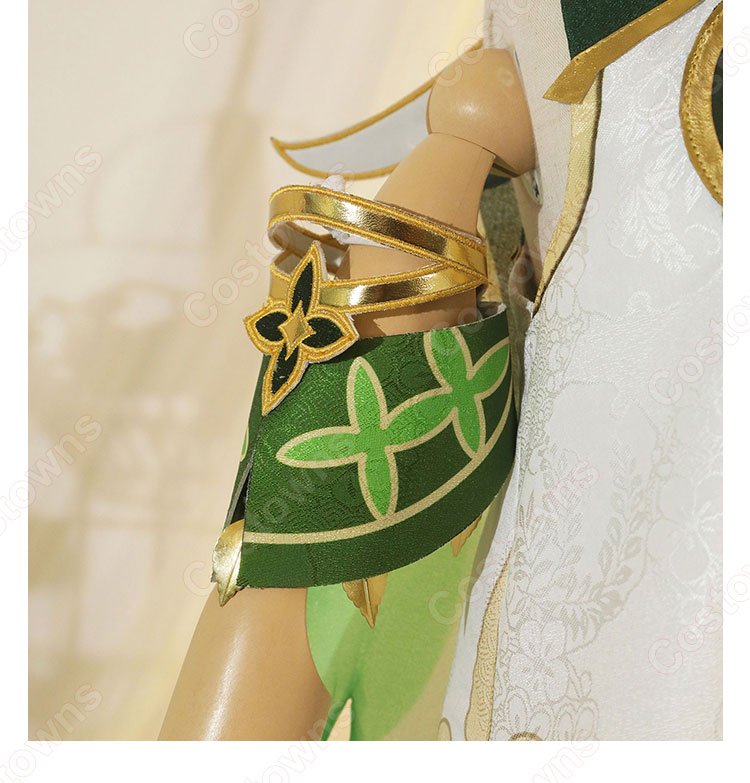 原神 謎の少女 ナヒーダ(Nahida ) 子供用 コスプレ衣装-6