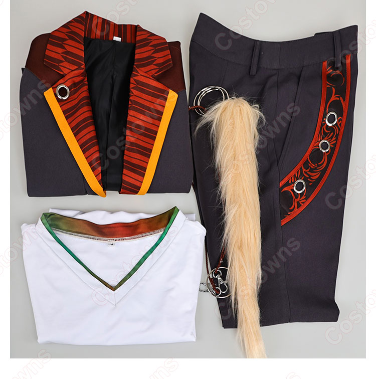 にじさんじ 伏見ガク(ふしみ がく) コスプレ衣装 VTuber 2期生 cosplay 仮装 変装-9