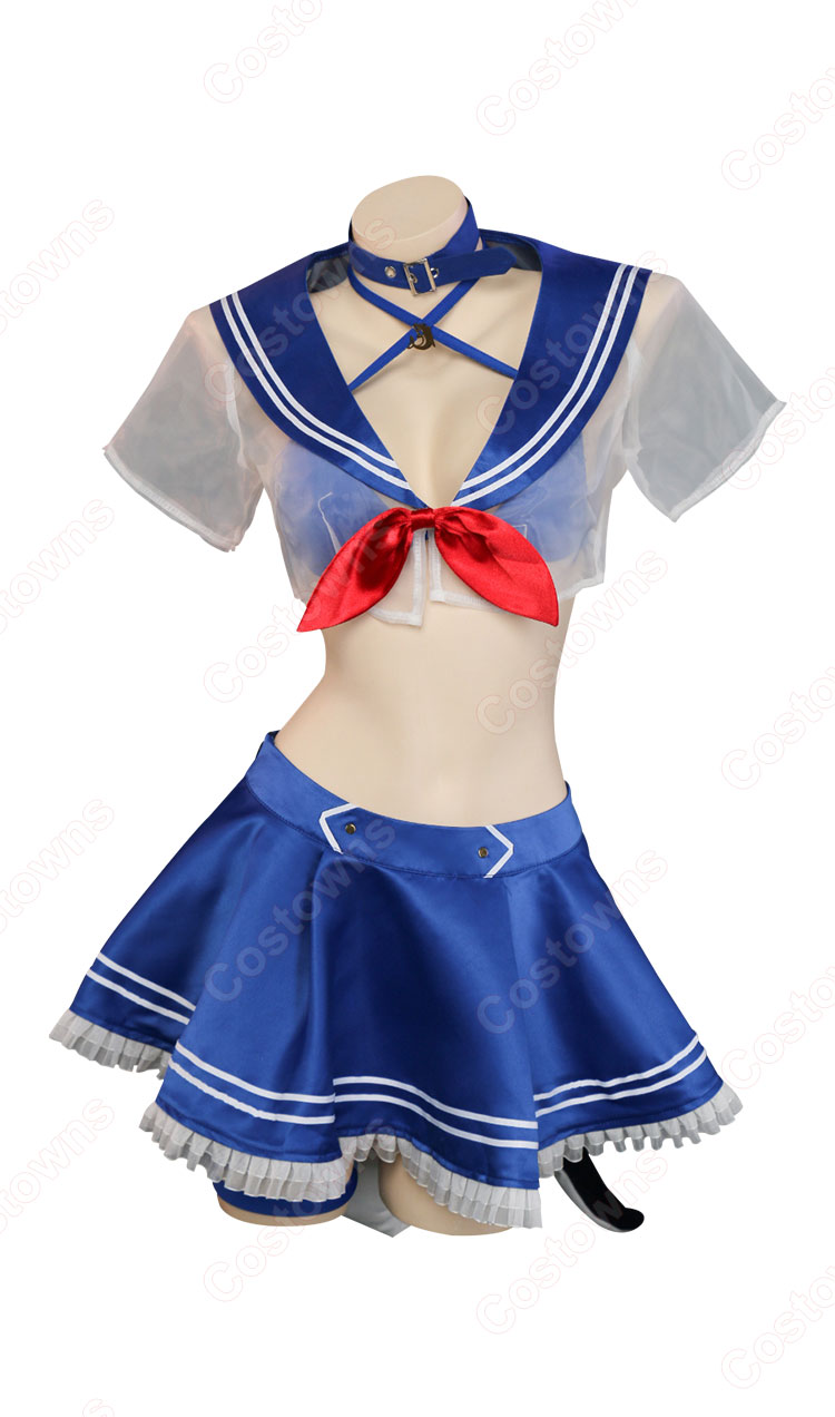 vtuber シャチ shylily コスプレ衣装 セーラー服 制服 仮装 変装 - Costowns
