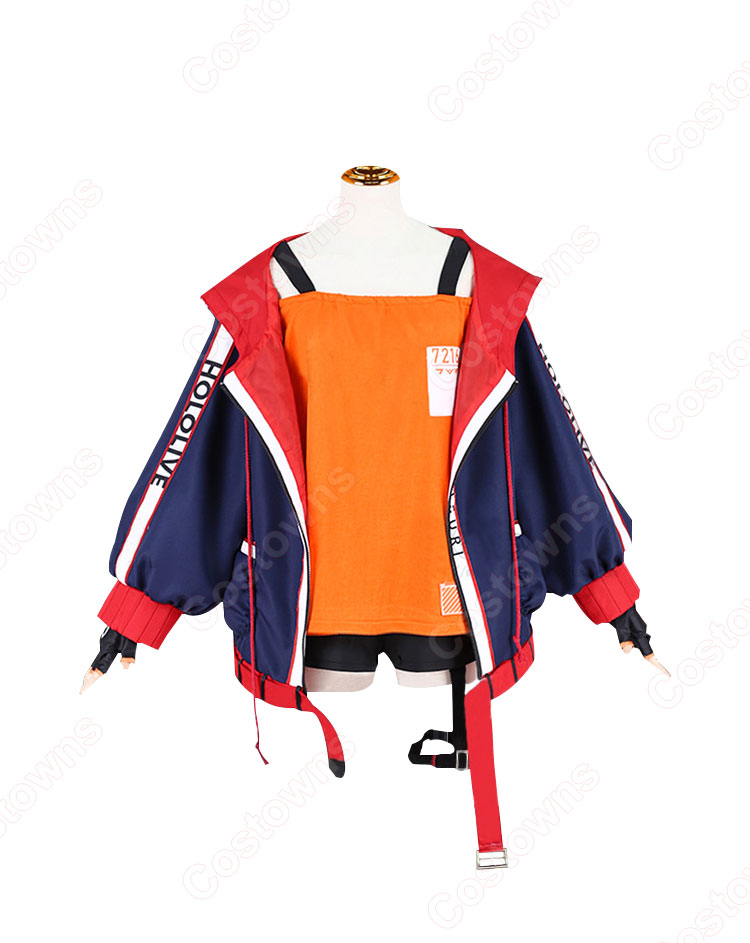 VTuber 夏色まつり ゲーミング部屋着 コスプレ衣装 hololive（ホロライブ） 新衣装 cosplay 仮装 変装 - Costowns