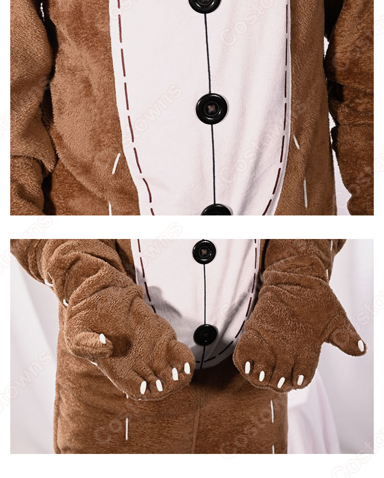 傭兵(ナワーブ・サベダー) BROWN コスプレ衣装 『Identity V 第五人格』X『LINE FRIENDS』 サバイバー SSR衣装 cosplay 仮装 変装-5