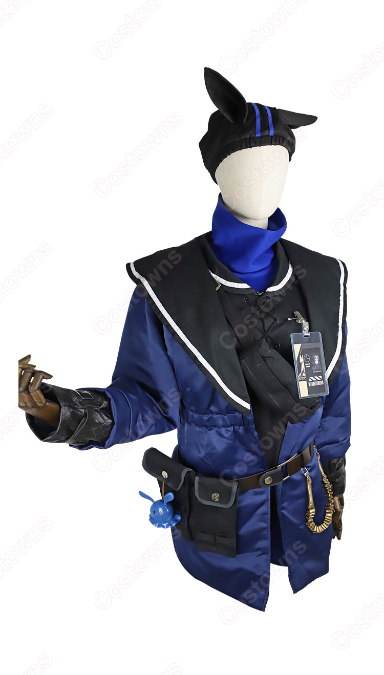 アークナイツ グラウコス コスプレ衣装 ロドスアイランド 補助 cosplay 仮装 変装-3