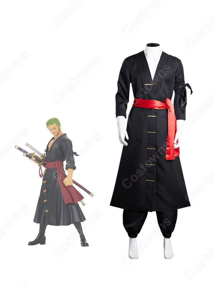 ワンピース ワノ国編 ロロノア・ゾロ 鬼ヶ島決戦衣装 コスプレ衣装 『ONE PIECE』 cosplay 仮装 変装-1