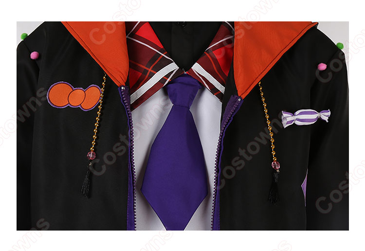 あんスタ 椎名ニキ コスプレ衣装 あんさんぶるスターズ！！ スカウト！ハロウィンBOX スイーツ教室 cosplay 仮装 変装-7