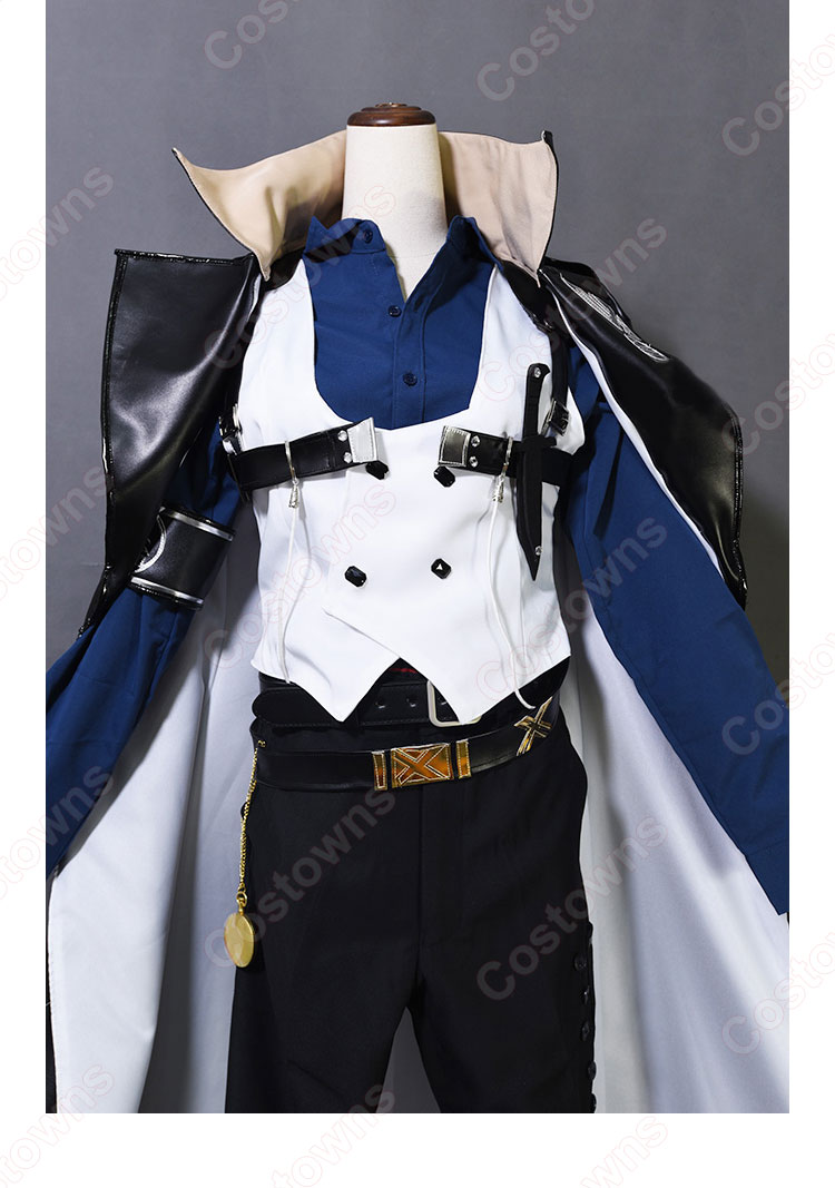 シルバーアッシュ シーカーSKm01 コスプレ衣装 『アークナイツ』 帰還！密林の長 エンシオディス 海賊風 cosplay 仮装 変装-5