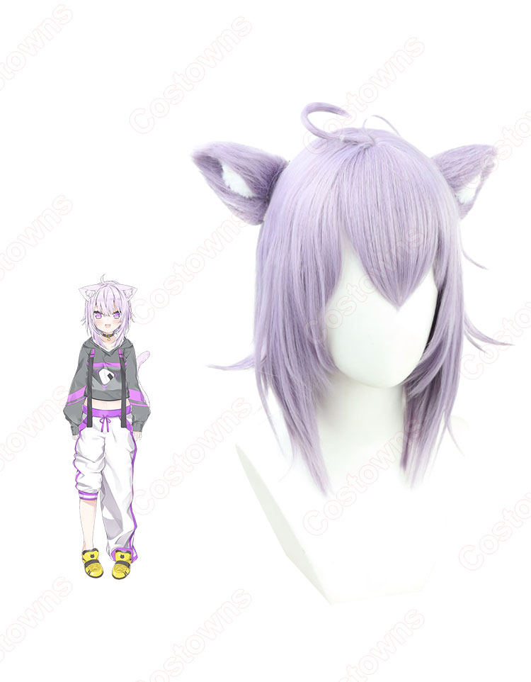 VTuber 猫又おかゆ コスプレウィッグ 尻尾 hololive(ホロライブ VTuber 猫又おかゆ コスプレウィッグ 尻尾 hololive(ホロライブ