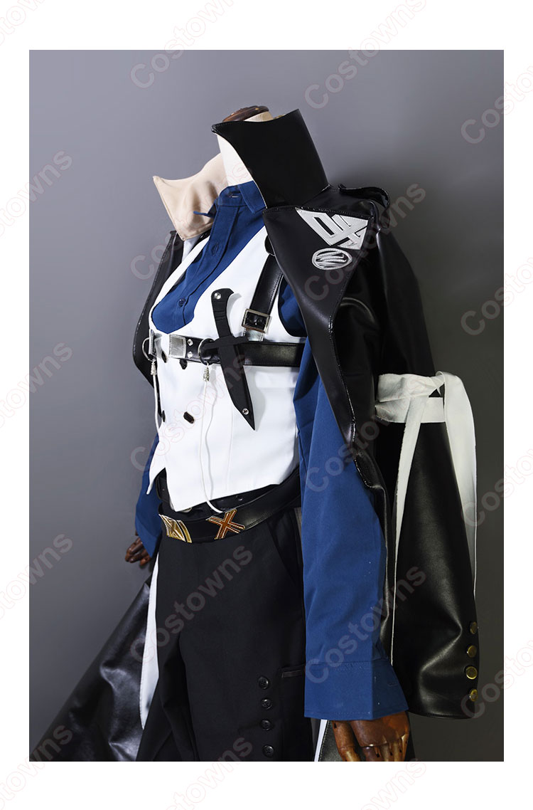 シルバーアッシュ シーカーSKm01 コスプレ衣装 『アークナイツ』 帰還！密林の長 エンシオディス 海賊風 cosplay 仮装 変装-4