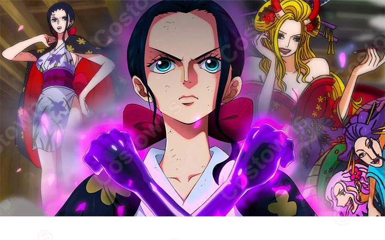 ONE PIECE ワンピース　コスプレ衣装　ニコロビン　和の国 ワンピース 鬼ヶ島 ニコ・ロビン コスプレ衣装 『ONE PIECE
