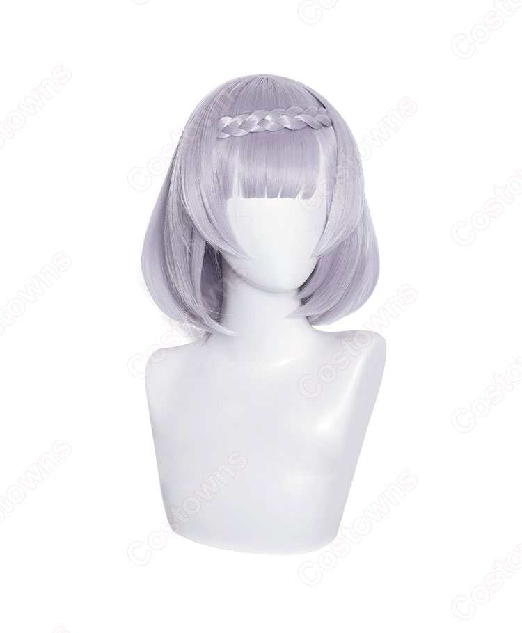 原神 ノエル コスプレウィッグ モンド 西風騎士団 メイド 耐熱かつら cosplay wig 通販-3