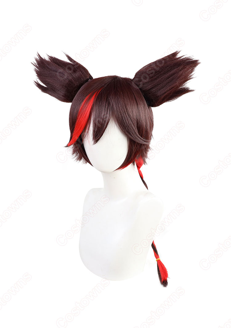 辛炎(シンエン) 耐熱 コスプレウィッグ 『原神』(げんしん )耐熱かつら cosplay wig 通販-3