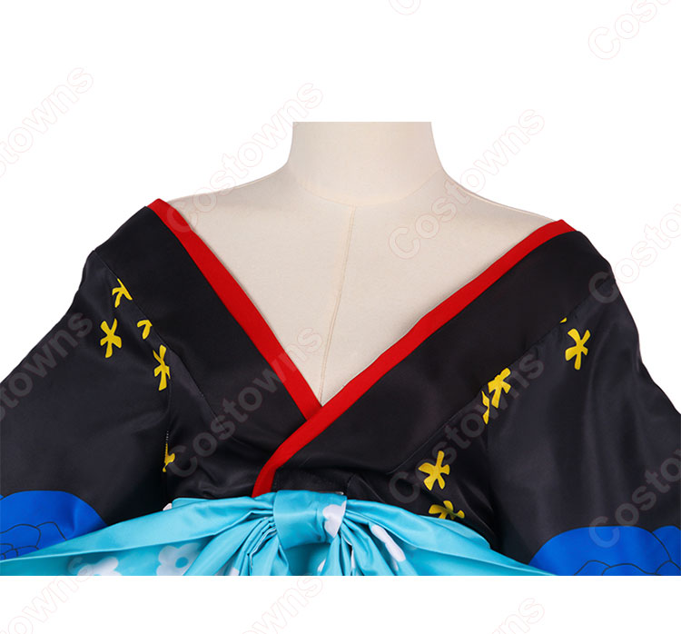 ワンピース ブラックマリア 着物 コスプレ衣装 『ONE PIECE』 百獣海賊団 cosplay 仮装 変装 - Costowns
