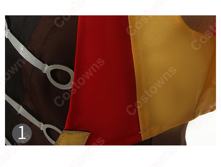 原神 辛炎(シンエン) コスプレ衣装-5