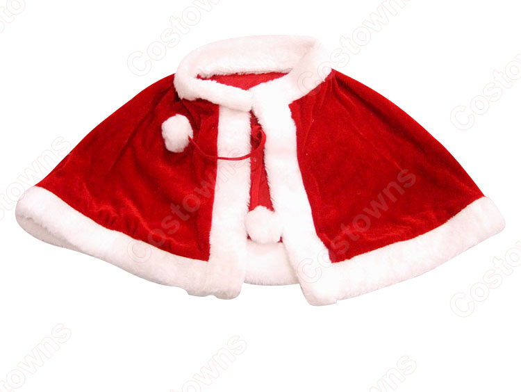 クリスマス マント サンタ 赤 マント ハロウィン 仮装 柔らかい コスプレ衣装 大人子供 通用 かわいい イベント仮装 パーティー 発表会 学園祭 文化祭 演出服 日常着-2