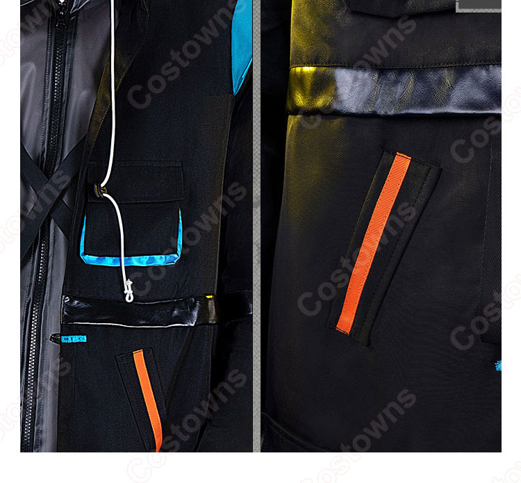 アークナイツ ドクター コスプレ衣装 ロドスアイランド 主人公 プレイヤー Dr. cosplay 仮装 変装-9