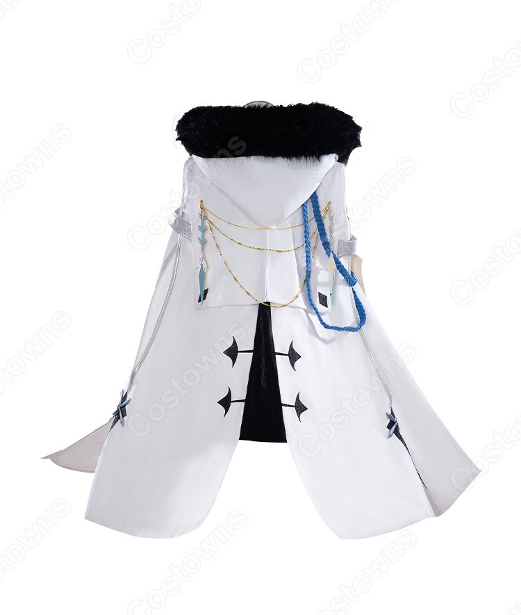 ファデュイ 11人のファトゥス マント コスプレ衣装 原神 冬夜の戯劇 タルタリヤ コロンビーナ パンタローネ アルレッキーノ サンドローネ ピエロ プルチネラ イル・カピターノ イル・ドットーレ cosplay 仮装 変装-2