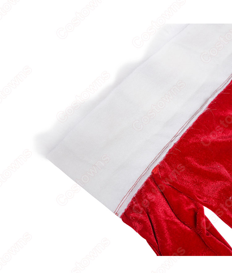 クリスマス コスプレ 衣装 チャイナ風 コスチューム ハロウィン 仮装 ミニワンピース セクシー サンタ衣装 ふわふわ 柔らかい 変装 レディース ワンピース-7