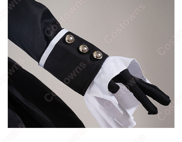 黒執事 シエル 黒バラ 礼服 コスプレ衣装 シエル・ファントムハイヴ 黒薔薇 cosplay 仮装 変装-6