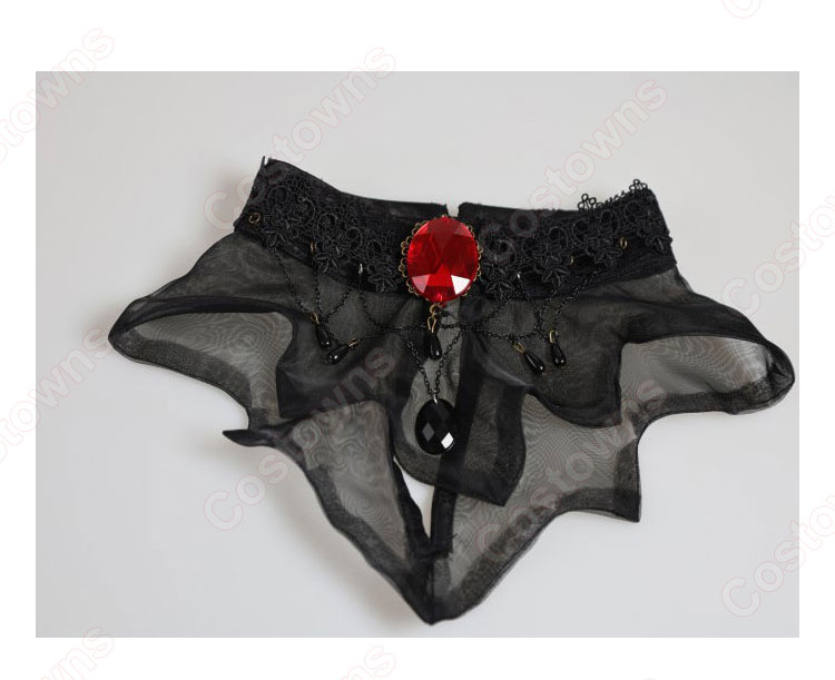 VTuber 森カリオペ ドレス コスプレ衣装 「hololive(ホロライブ)」 -Myth-(神話組/HoloMyth) 死神 新衣装 cosplay 仮装 変装-4