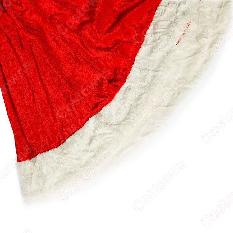 サンタ ワンピース コスプレ クリスマス コス レディース 超かわいい サンタ衣装 キャラクター衣装 赤 サンタ コスチューム サンタ 長袖 帽子付け ワンピース 仮装-8