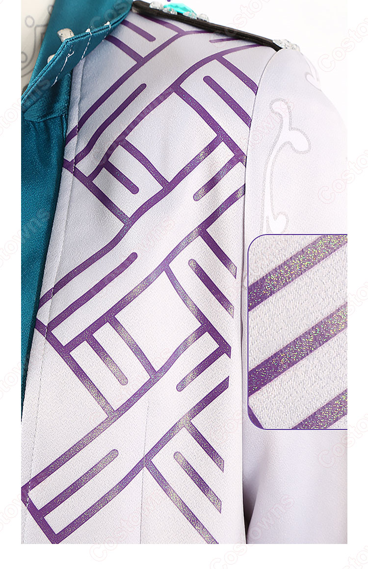 あんスタ! 朱桜司 ほの甘い午後 コスプレ衣装 『あんさんぶるスターズ!!』 フィーチャースカウト 司編2 才能開花後 MV衣装 紫丁香花衣装 cosplay 仮装 変装-7