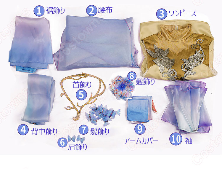 調香師 虚妄の傑作 ムネーモシュネーの夢 コスプレ衣装 IdentityV 第五人格 ウィラ・ナイエル LR衣装 cosplay 仮装 変装-10