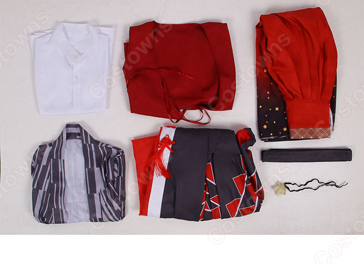 にじさんじ 弦月藤士郎 (げんづきとうじろう) コスプレ衣装 VTuber cosplay 仮装 変装-11