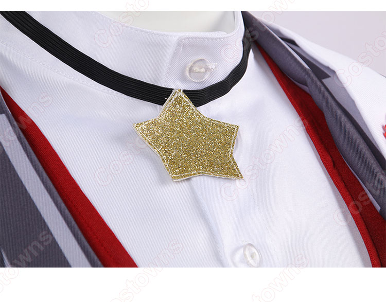 にじさんじ 弦月藤士郎 (げんづきとうじろう) コスプレ衣装 VTuber cosplay 仮装 変装-4